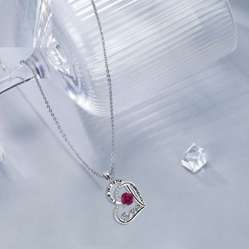 Sister Silver Necklace