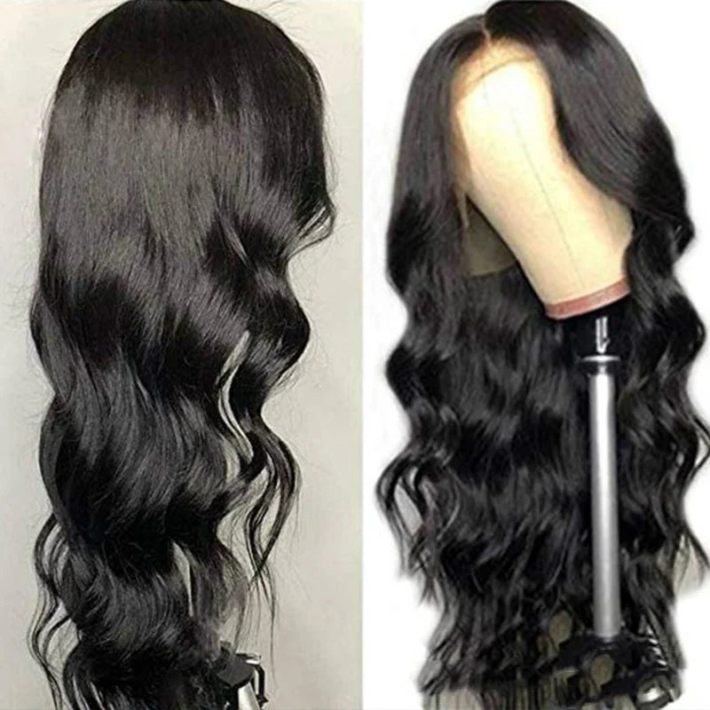 Big Wave Curly African Black Hair Wigs