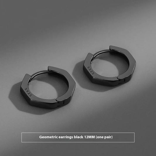 Earrings Men's Fashionable High Sense Ear Clip Simple Niche Temperament