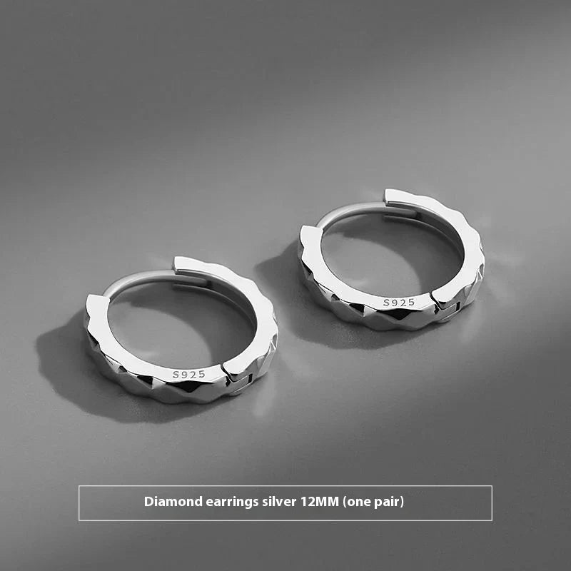Earrings Men's Fashionable High Sense Ear Clip Simple Niche Temperament
